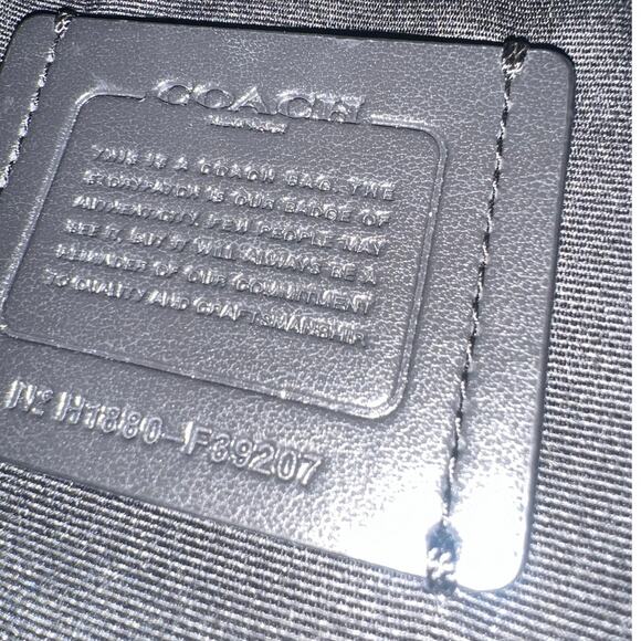 Coach Metallic Blue Crossbody & Glitter Tri-Fold Wallet – 2 Purses Set. Sale!! - Picture 4 of 10